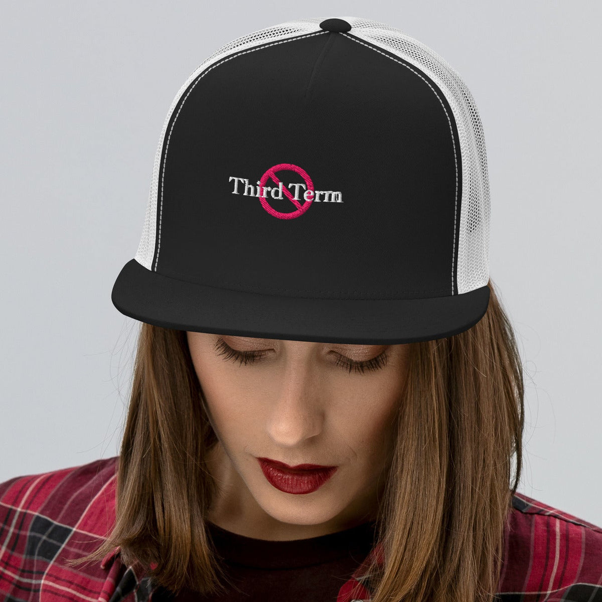 Third Term trucker cap with embroidered logo – multiple colors – DETOUR.STORE