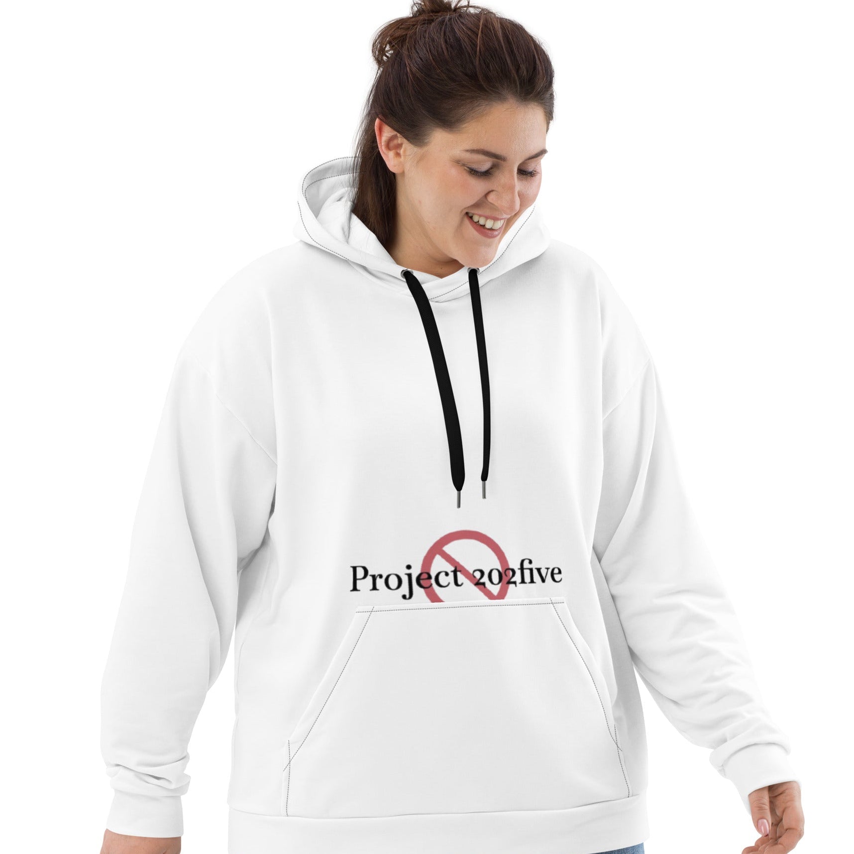 Project 2025 unisex hoodie with printed logo – multiple colors – DETOUR.STORE