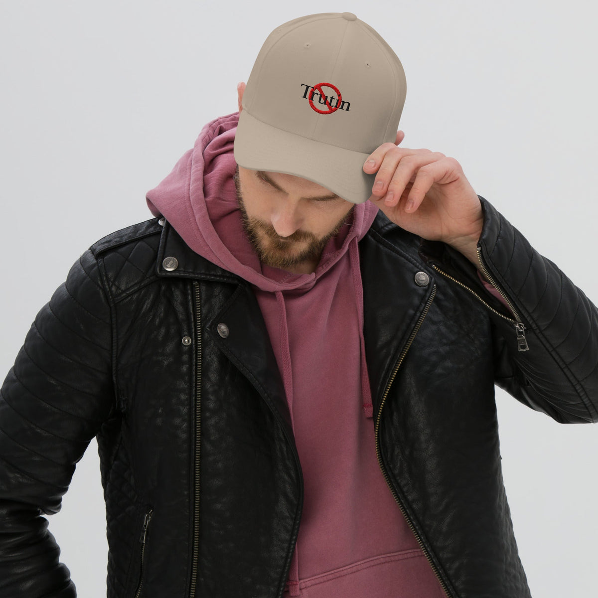 Trutin structured twill cap with embroidered logo – multiple colors – DETOUR.STORE