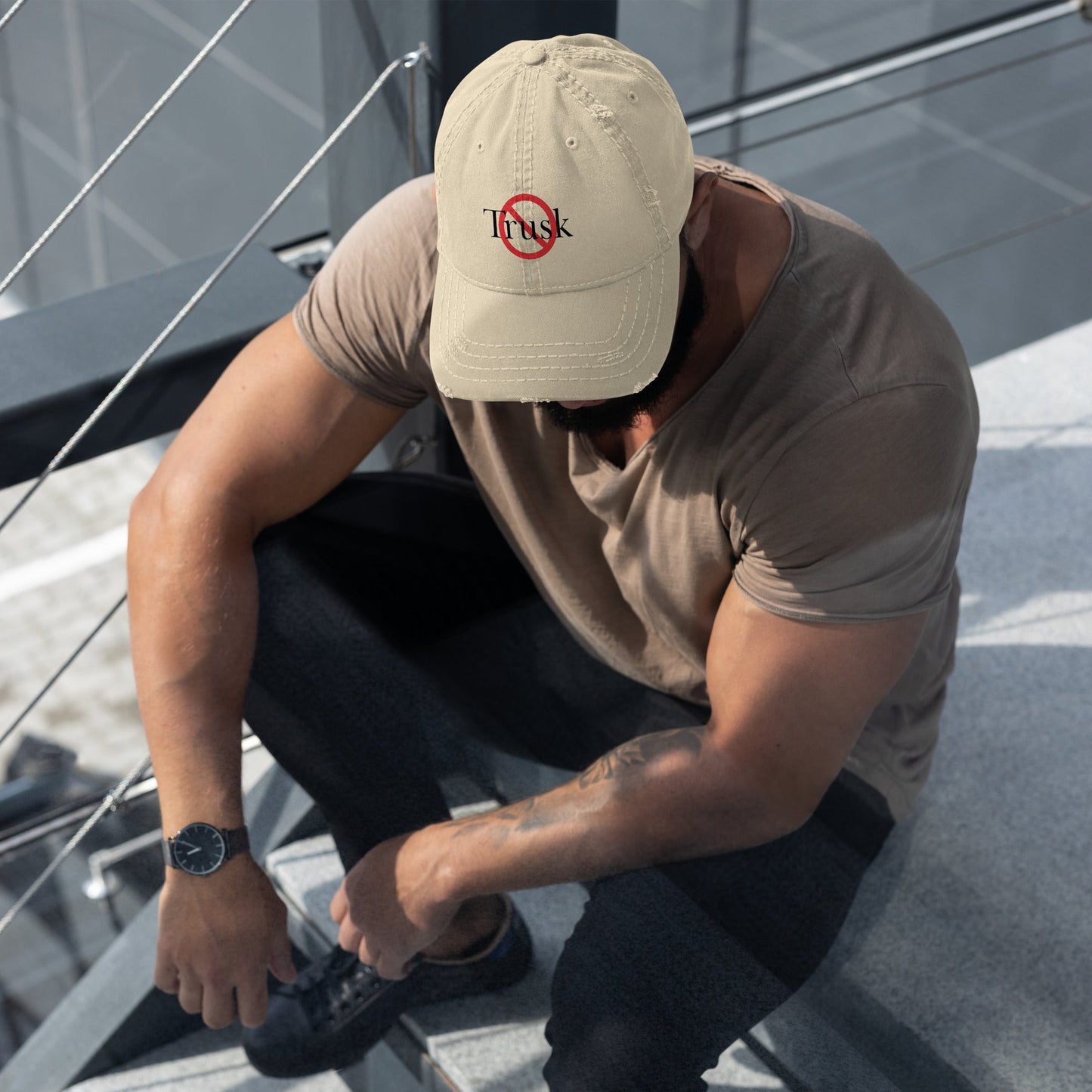 distressed dad cap