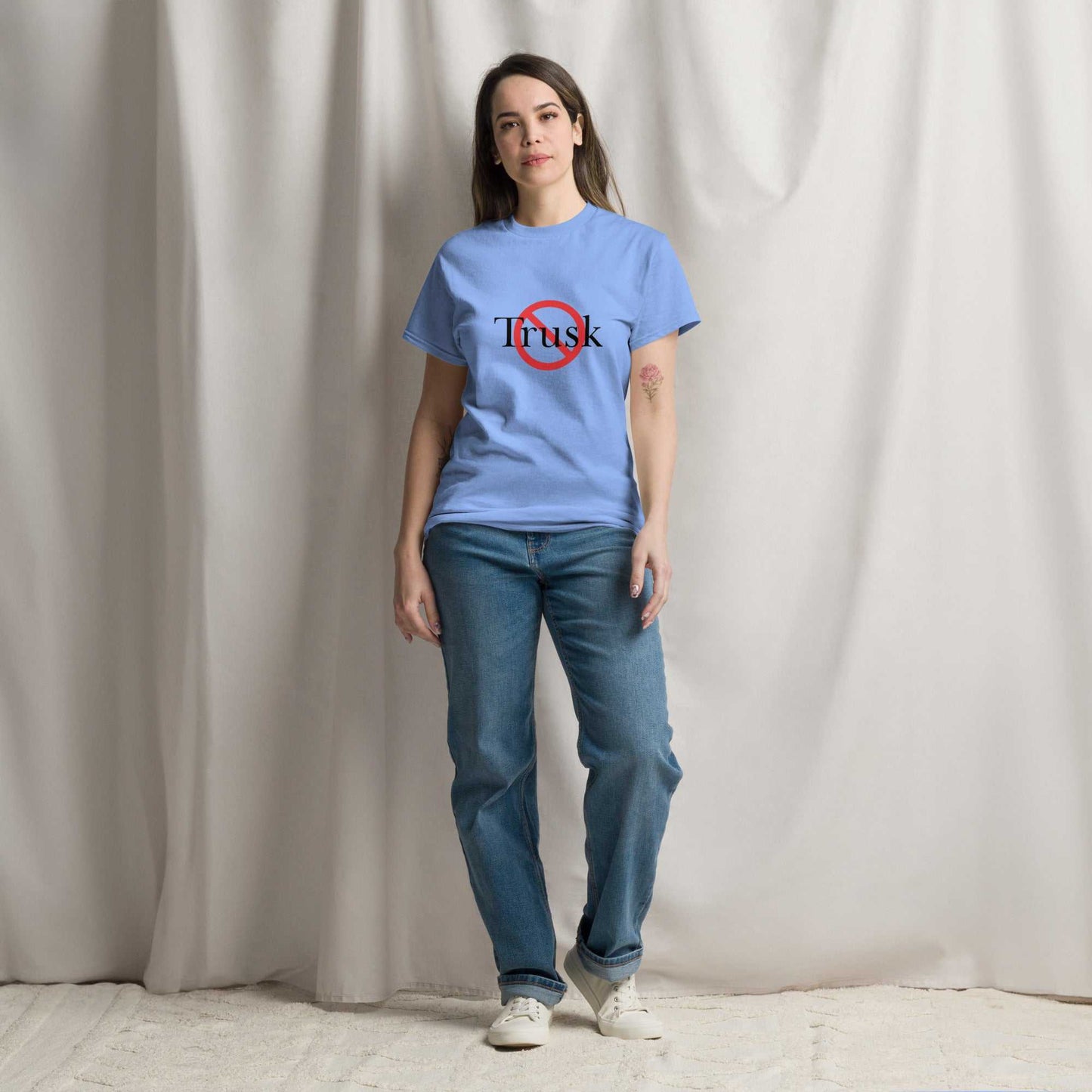 Trusk x Trutin Classic Tee Anti-Billionaire Parody Shirt Classic Fit