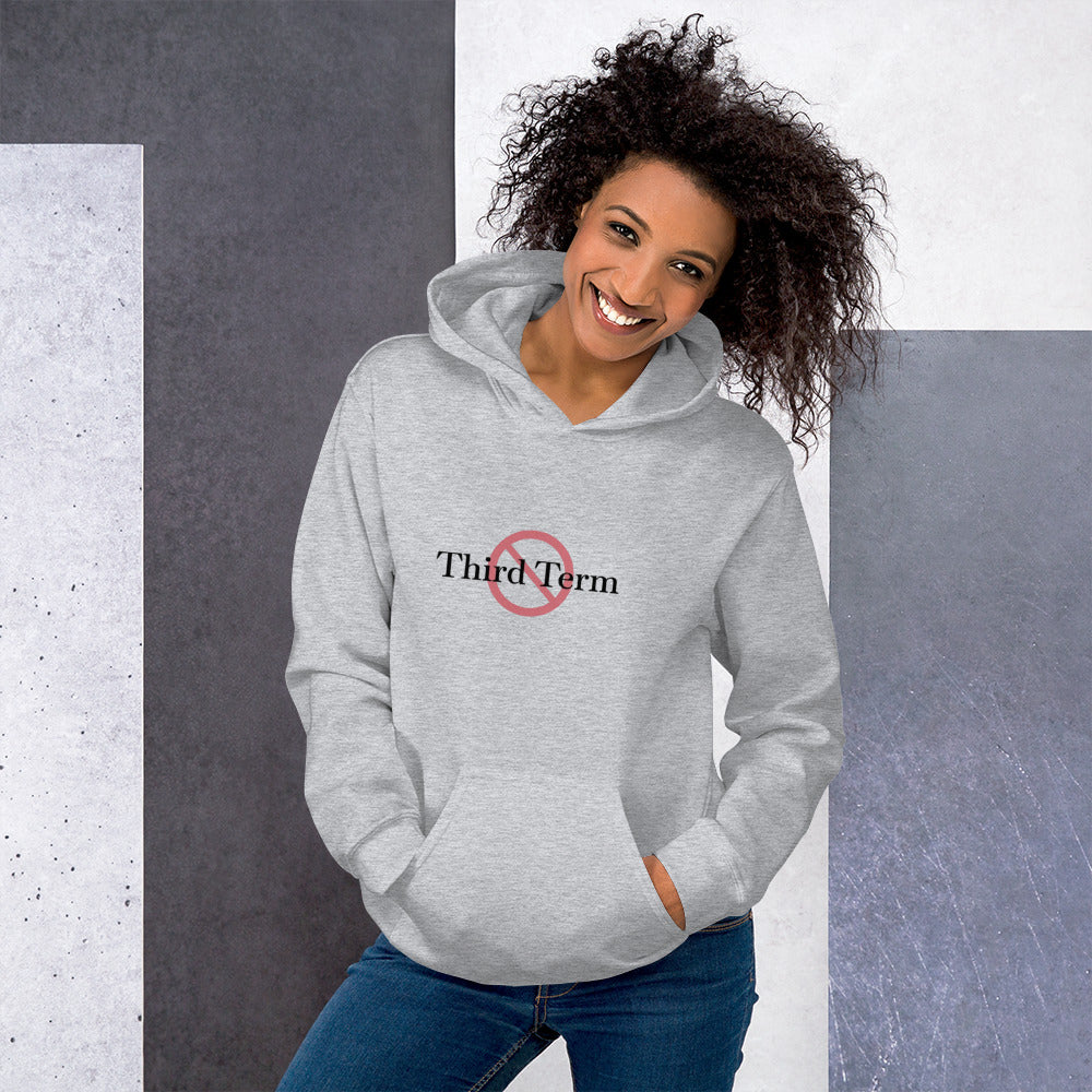 Third Term unisex hoodie with printed logo – multiple colors – DETOUR.STORE