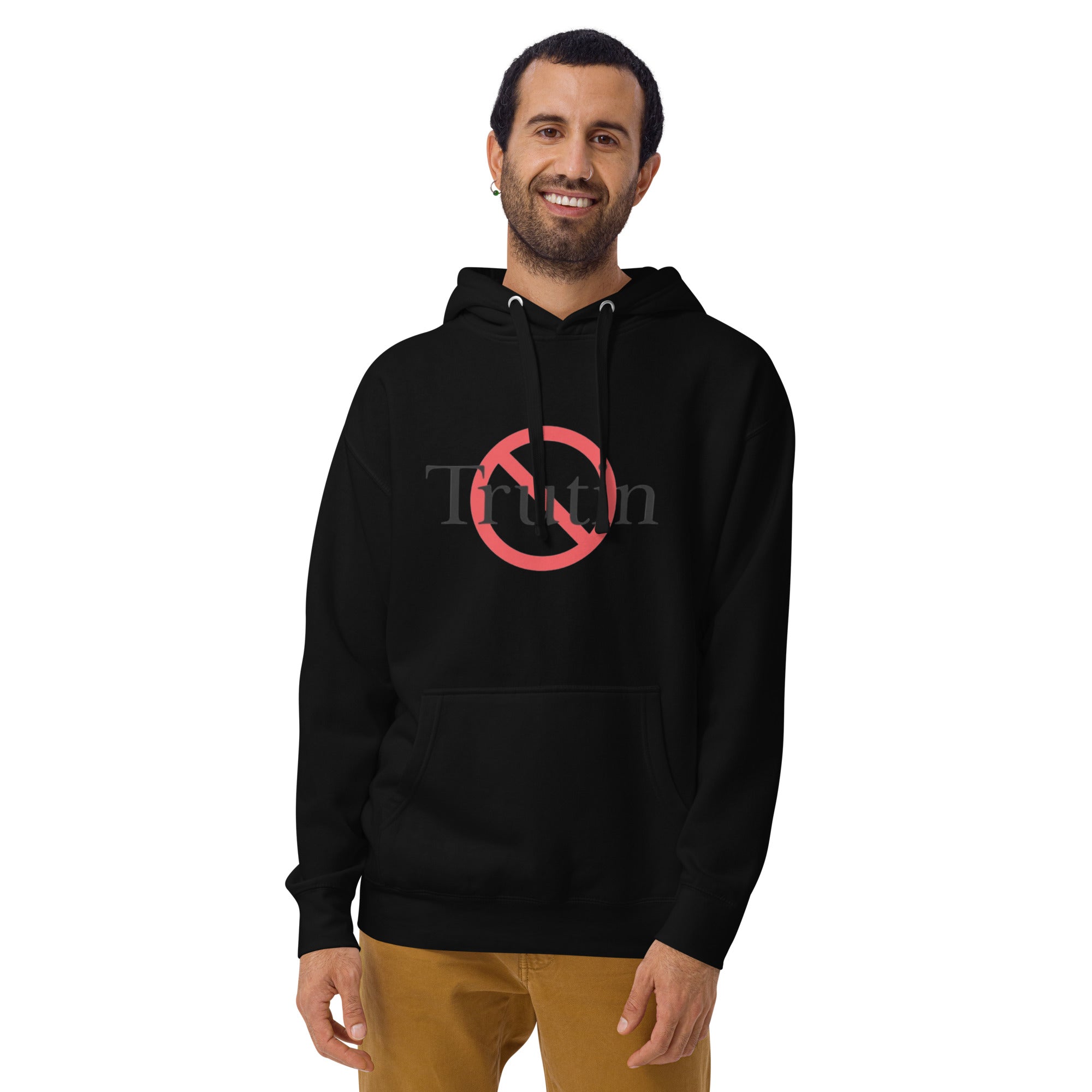Trutin unisex hoodie with printed logo – multiple colors – DETOUR.STORE