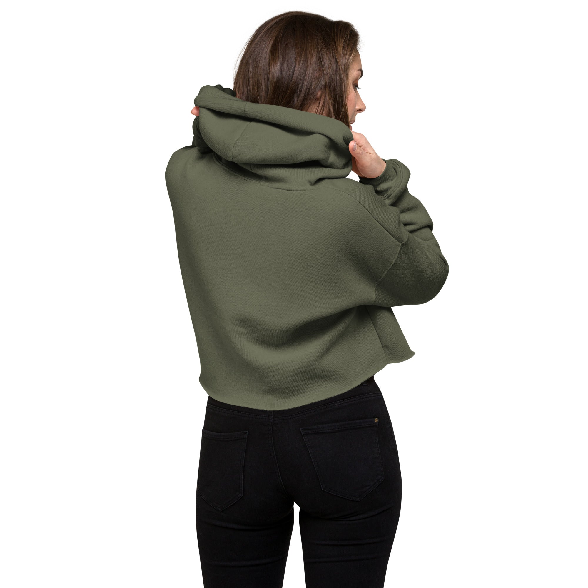 Trusk women’s cropped sweatshirt with printed logo – multiple colors – DETOUR.STORE
