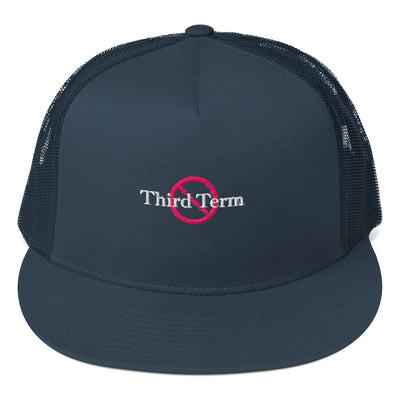 Third Term trucker cap with embroidered logo – multiple colors – DETOUR.STORE
