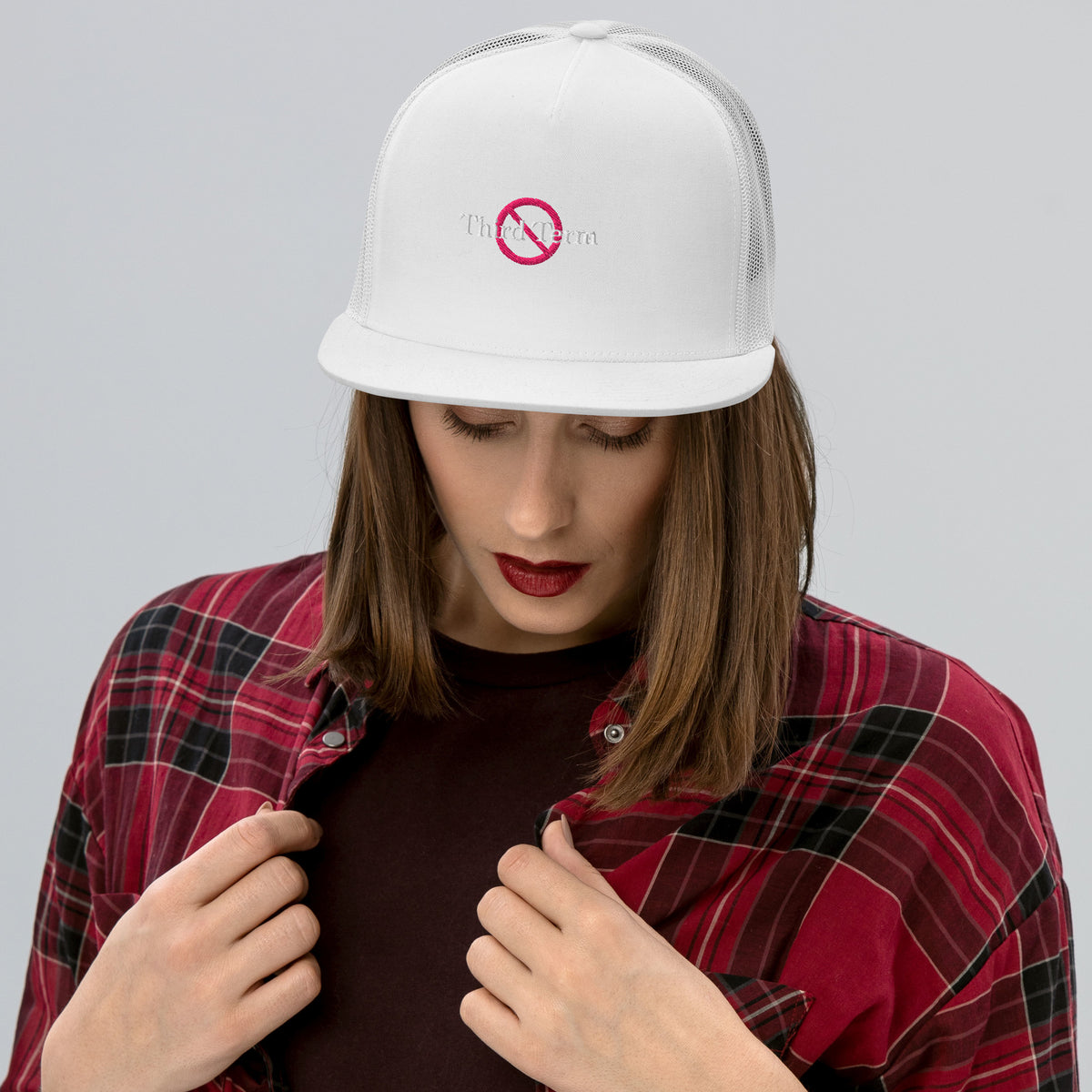 Third Term trucker cap with embroidered logo – multiple colors – DETOUR.STORE