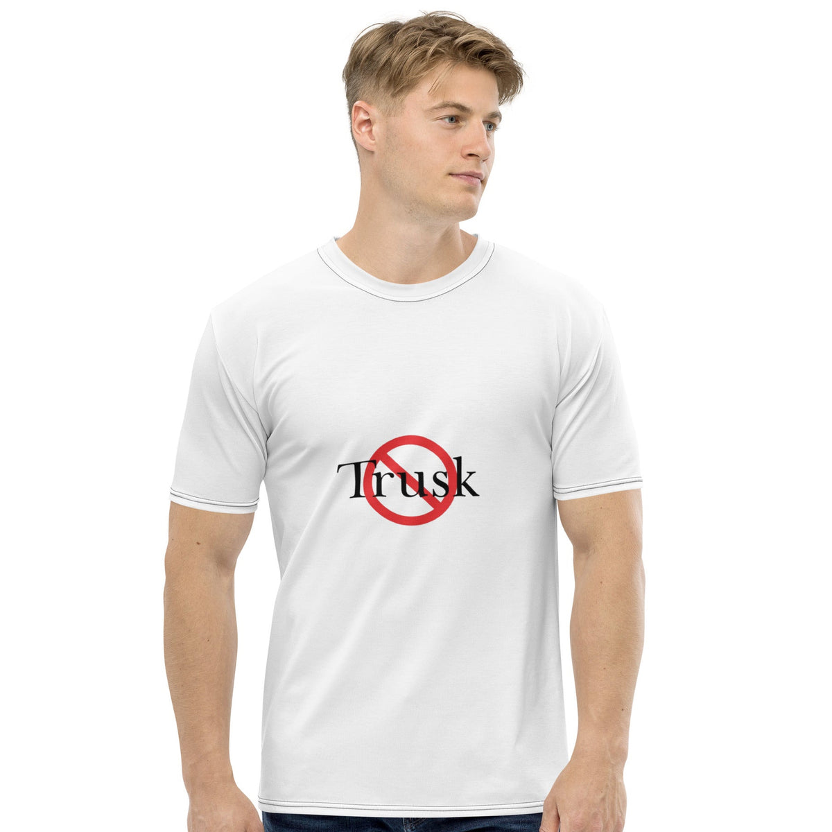 Trusk men’s t-shirt with printed logo – multiple colors – DETOUR.STORE