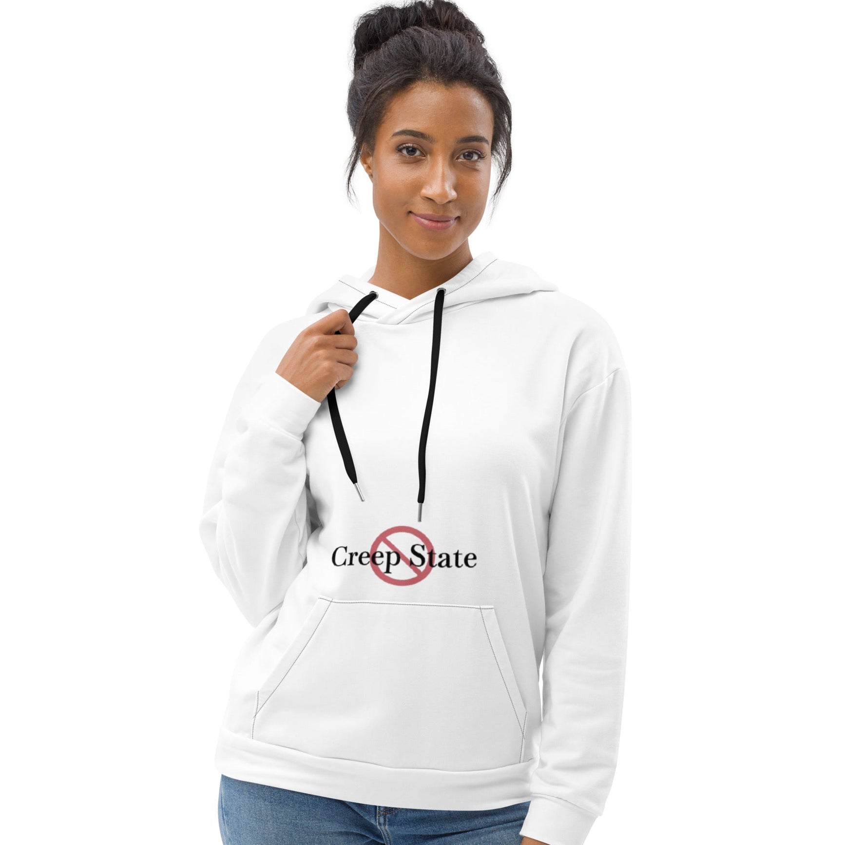 Creep State unisex hoodie with printed logo – multiple colors – DETOUR.STORE