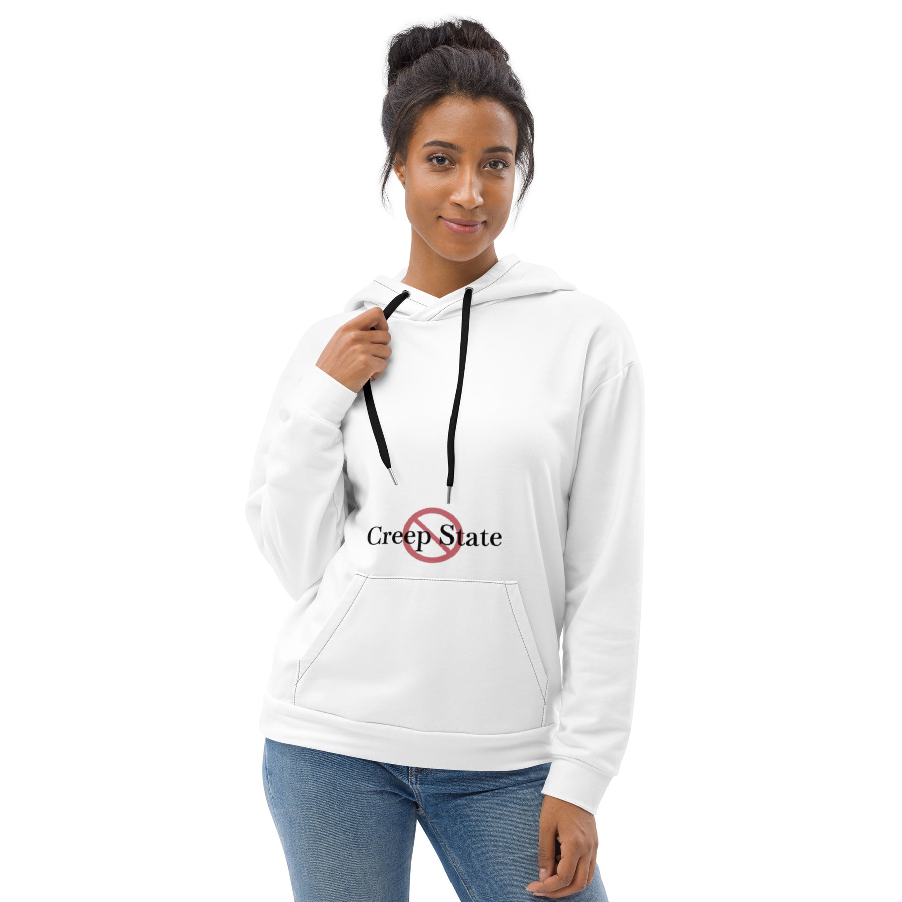 Creep State unisex hoodie with printed logo – multiple colors – DETOUR.STORE