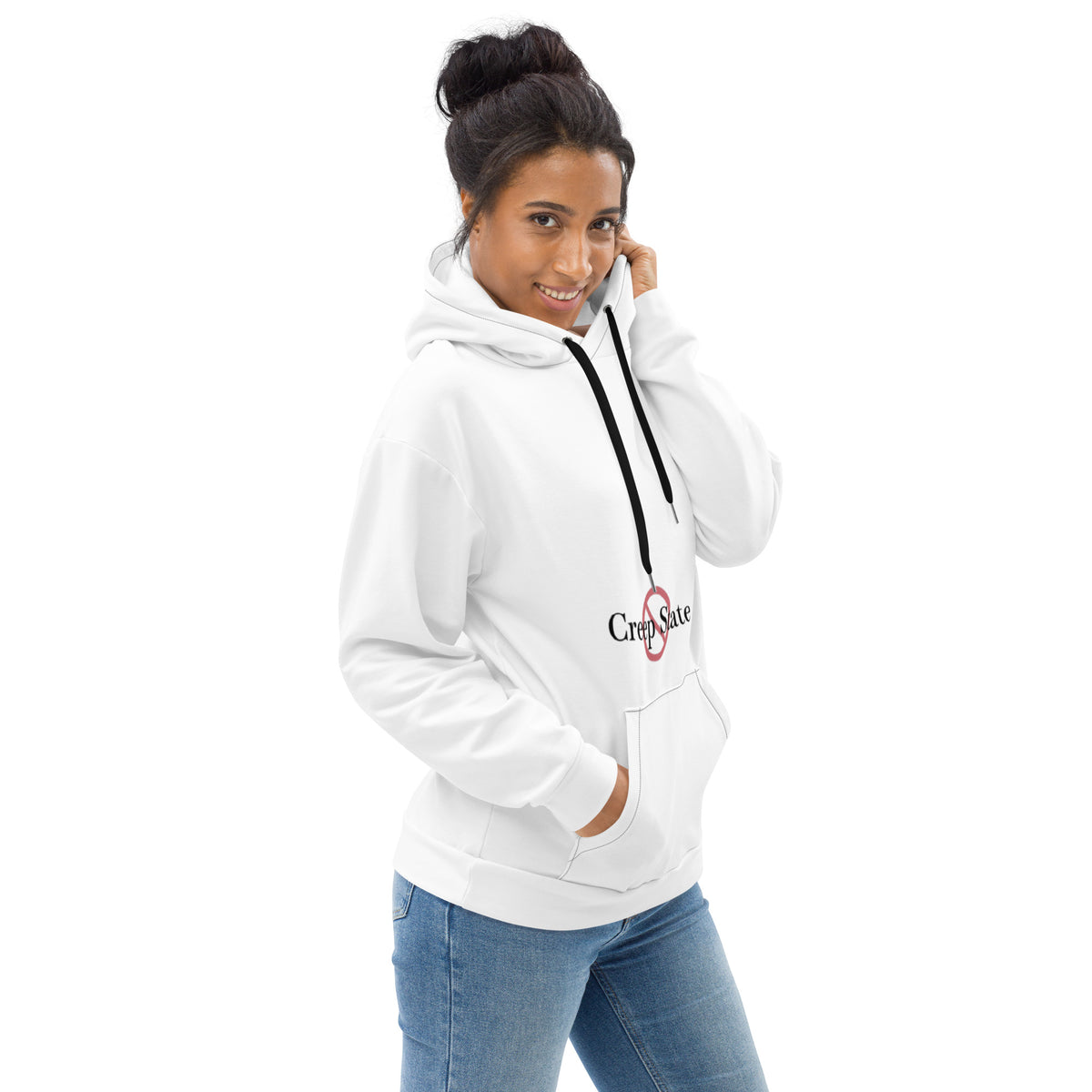 Creep State unisex hoodie with printed logo – multiple colors – DETOUR.STORE
