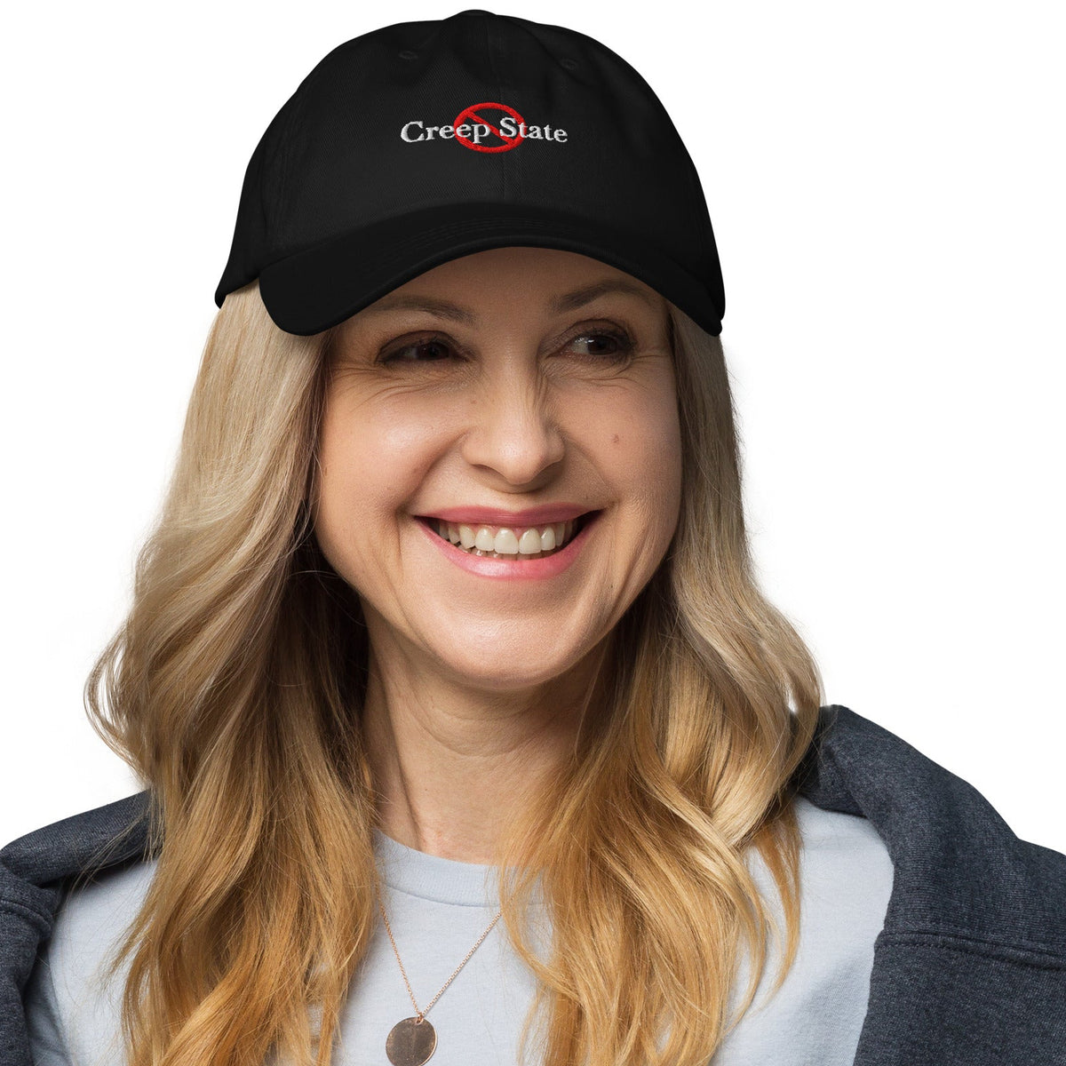Creep State dad hat with embroidered logo – multiple colors – DETOUR.STORE
