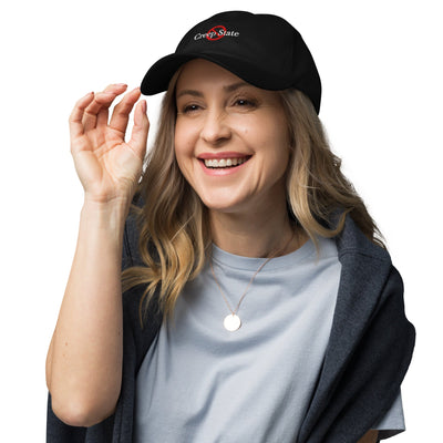 Creep State dad hat with embroidered logo – multiple colors – DETOUR.STORE
