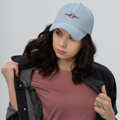 Project 2025 dad hat with embroidered logo – multiple colors – DETOUR.STORE