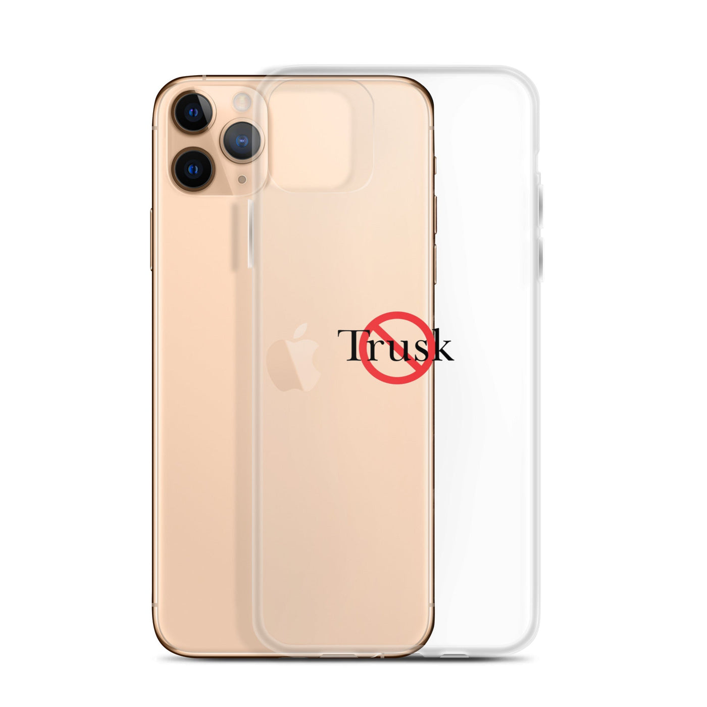 Clear Case for iPhone“ Trutin & Trusk phone case (multiple colors available) from Detour.Store”