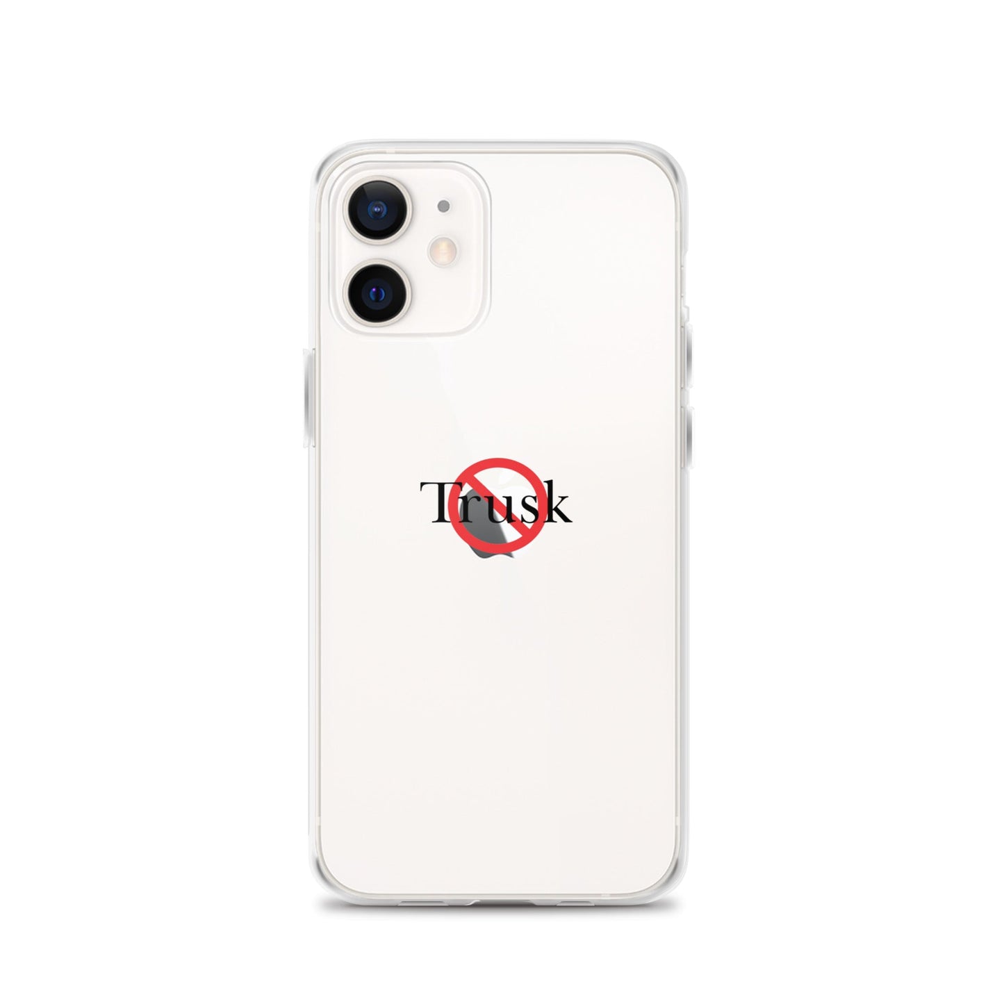 Clear Case for iPhone® TRUSK AND TRUTIN –bold  Anti-Billionaire Parody