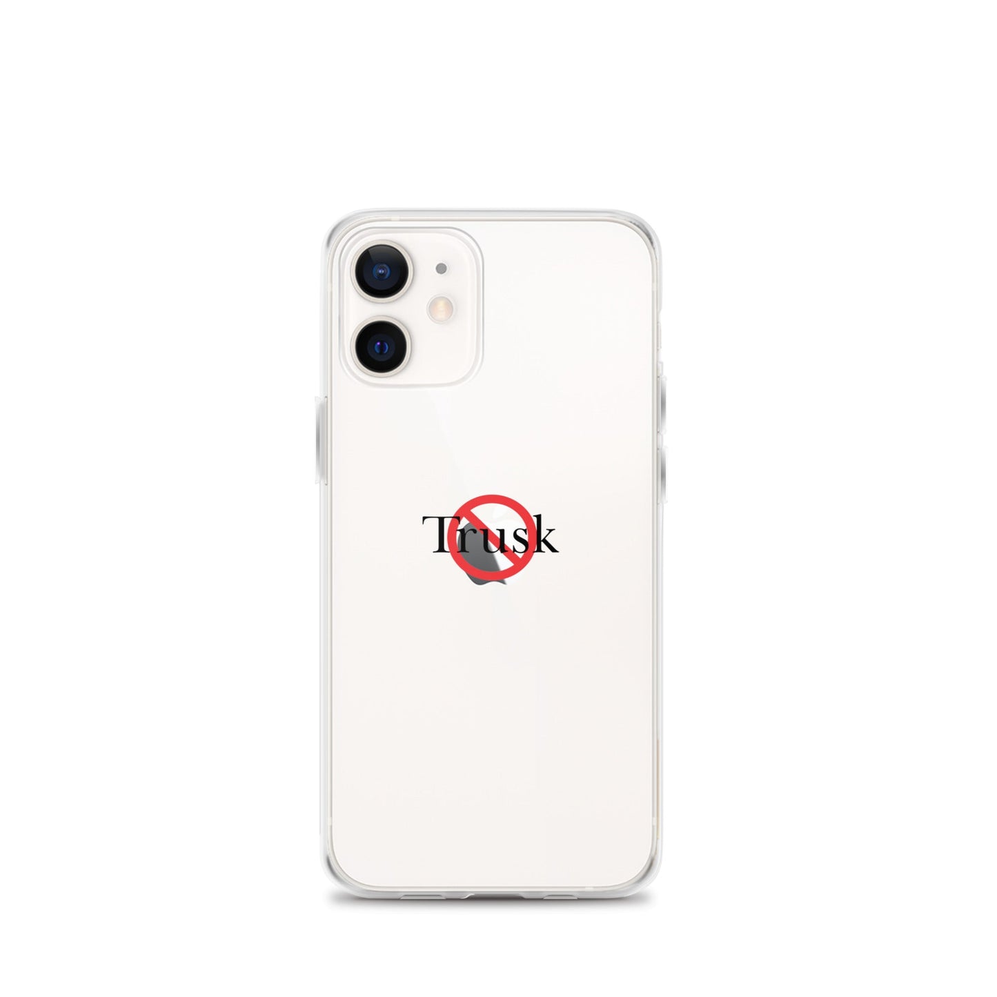 Clear Case for iPhone® TRUSK AND TRUTIN –bold  Anti-Billionaire Parody
