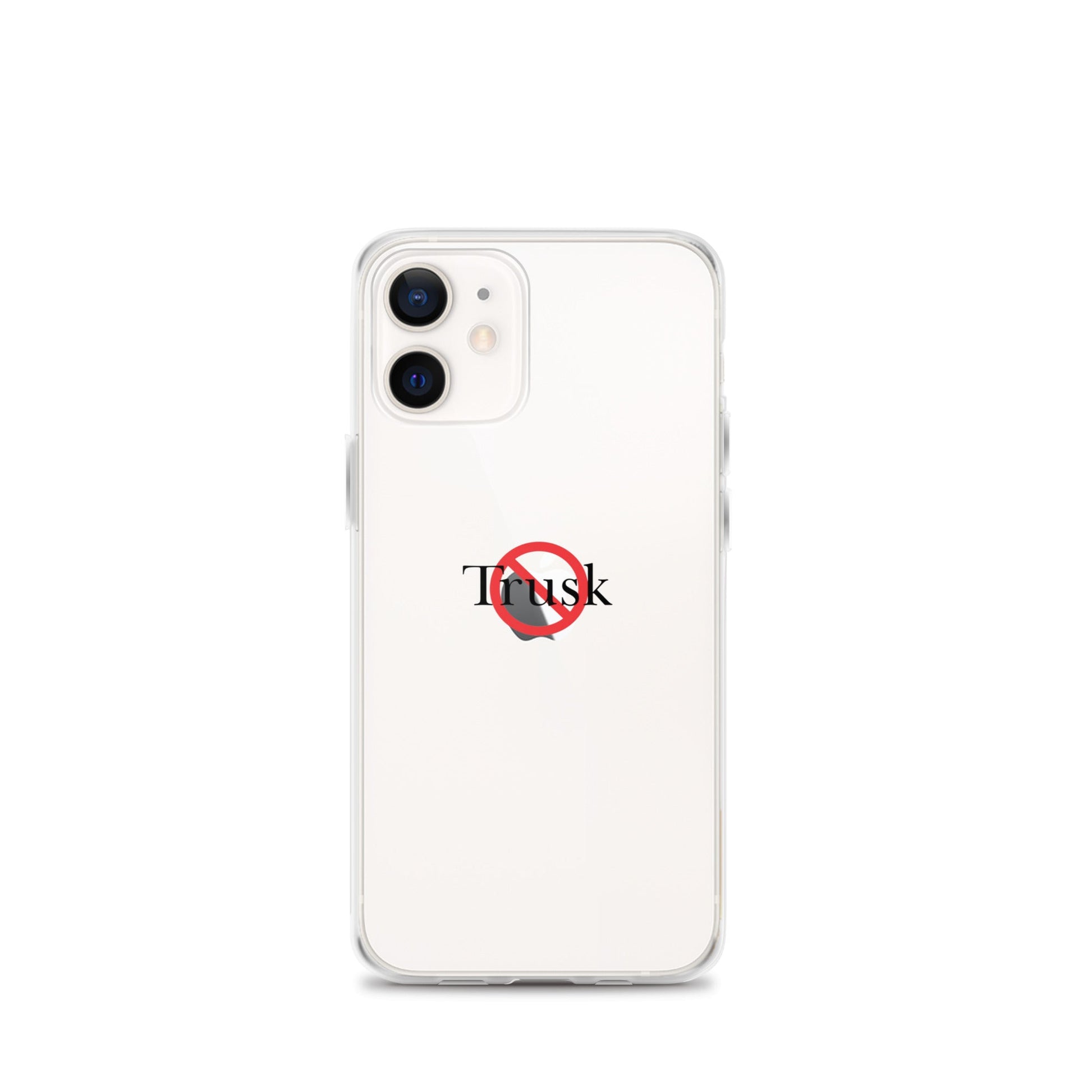 Clear Case for iPhone® TRUSK AND TRUTIN –bold  Anti-Billionaire Parody