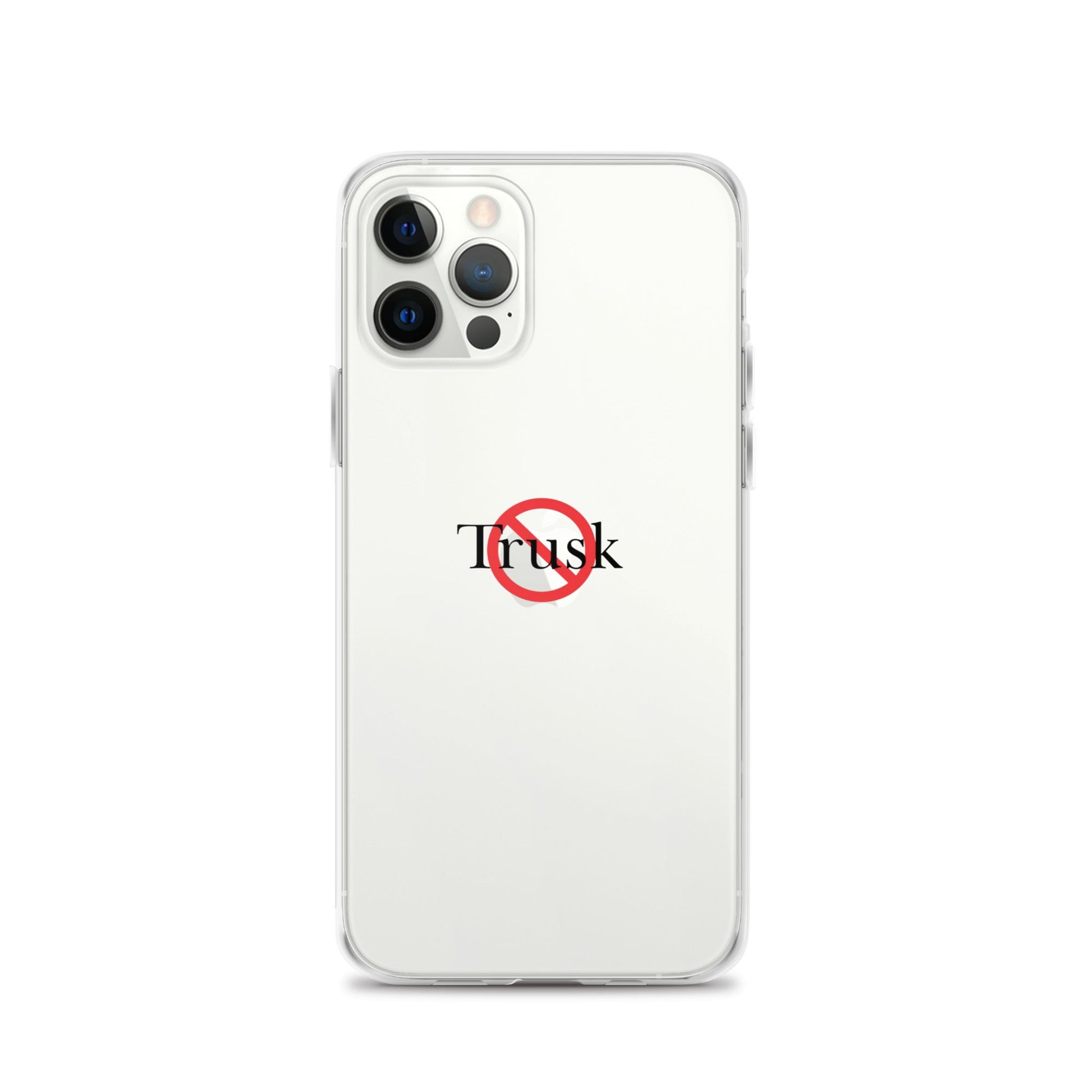 Clear Case for iPhone® TRUSK AND TRUTIN –bold  Anti-Billionaire Parody