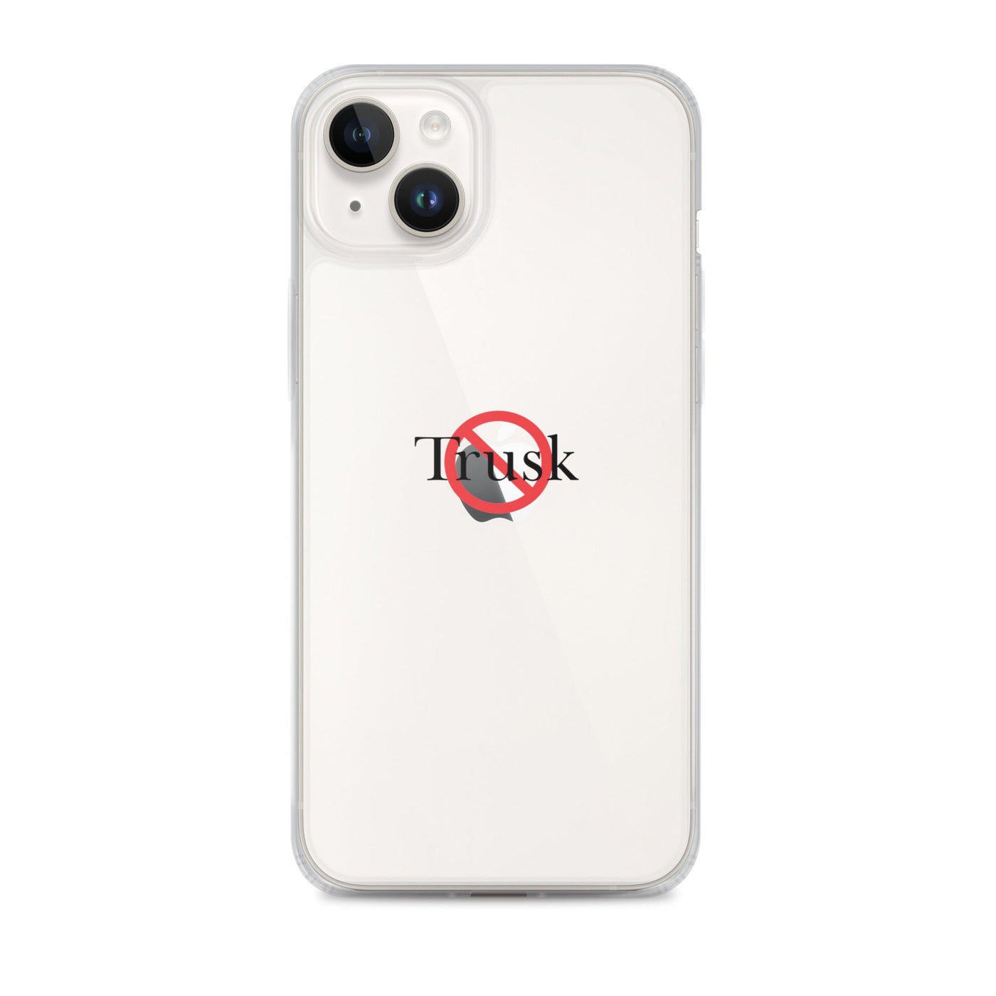 Clear Case for iPhone“ Trutin & Trusk phone case (multiple colors available) from Detour.Store”