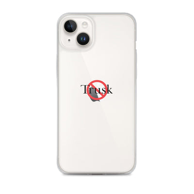 Clear Case for iPhone“ Trutin & Trusk phone case (multiple colors available) from Detour.Store”