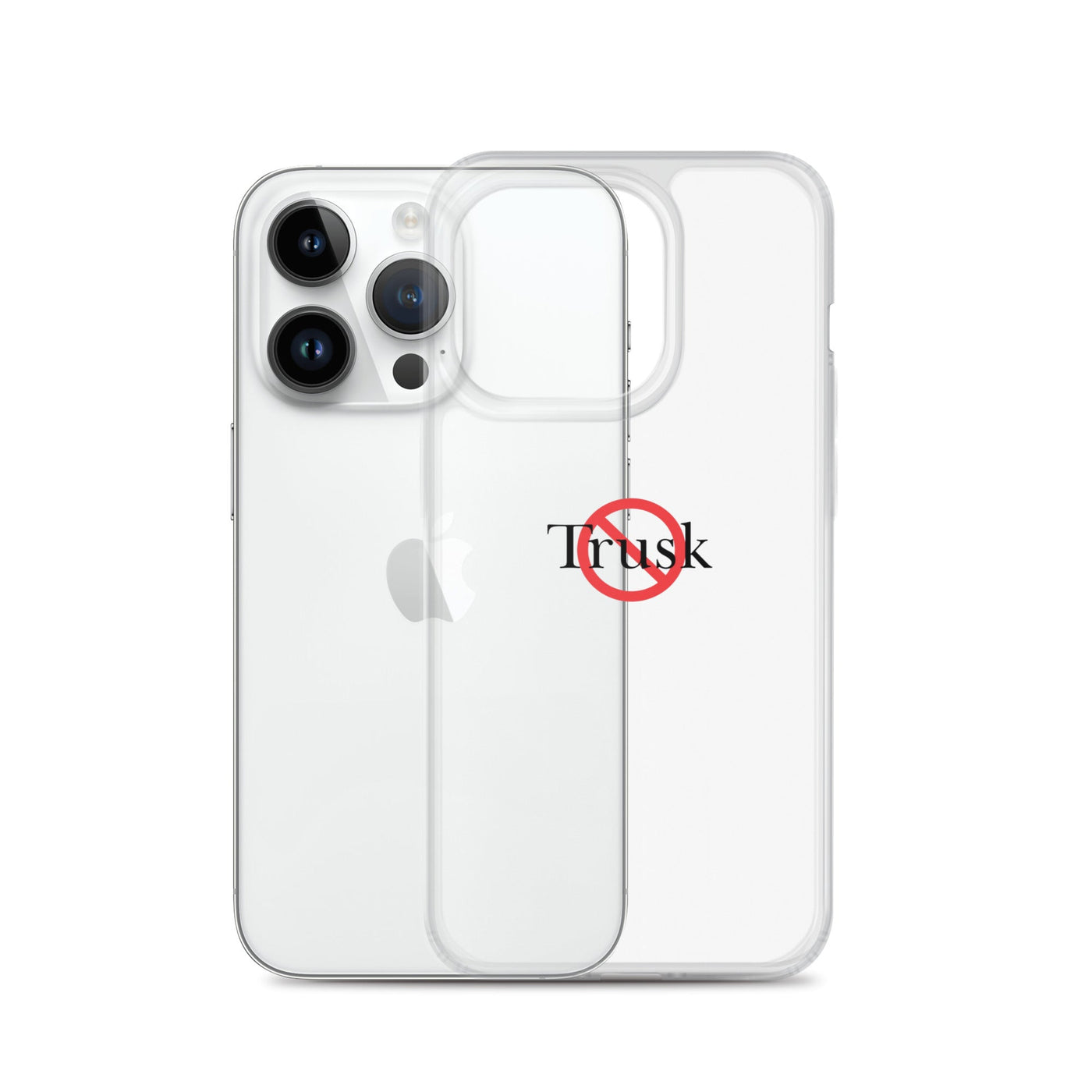 Clear Case for iPhone“ Trutin & Trusk phone case (multiple colors available) from Detour.Store”