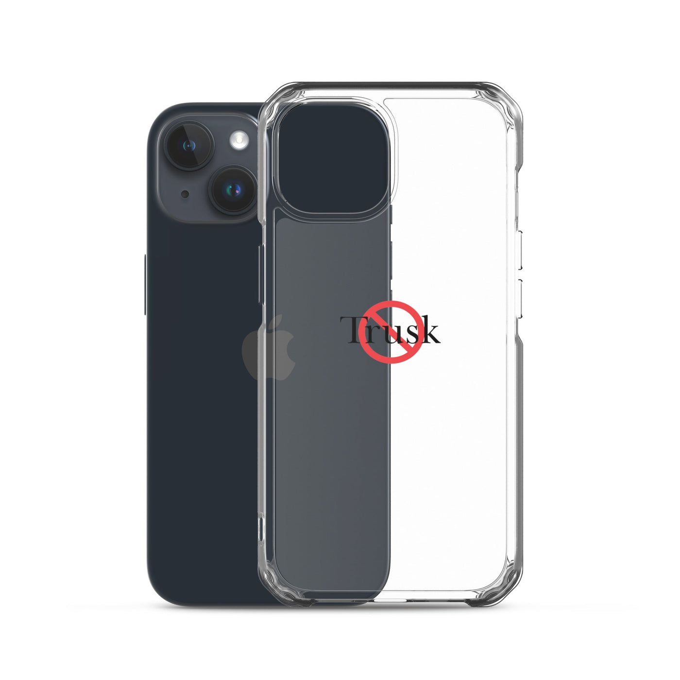 Clear Case for iPhone“ Trutin & Trusk phone case (multiple colors available) from Detour.Store”