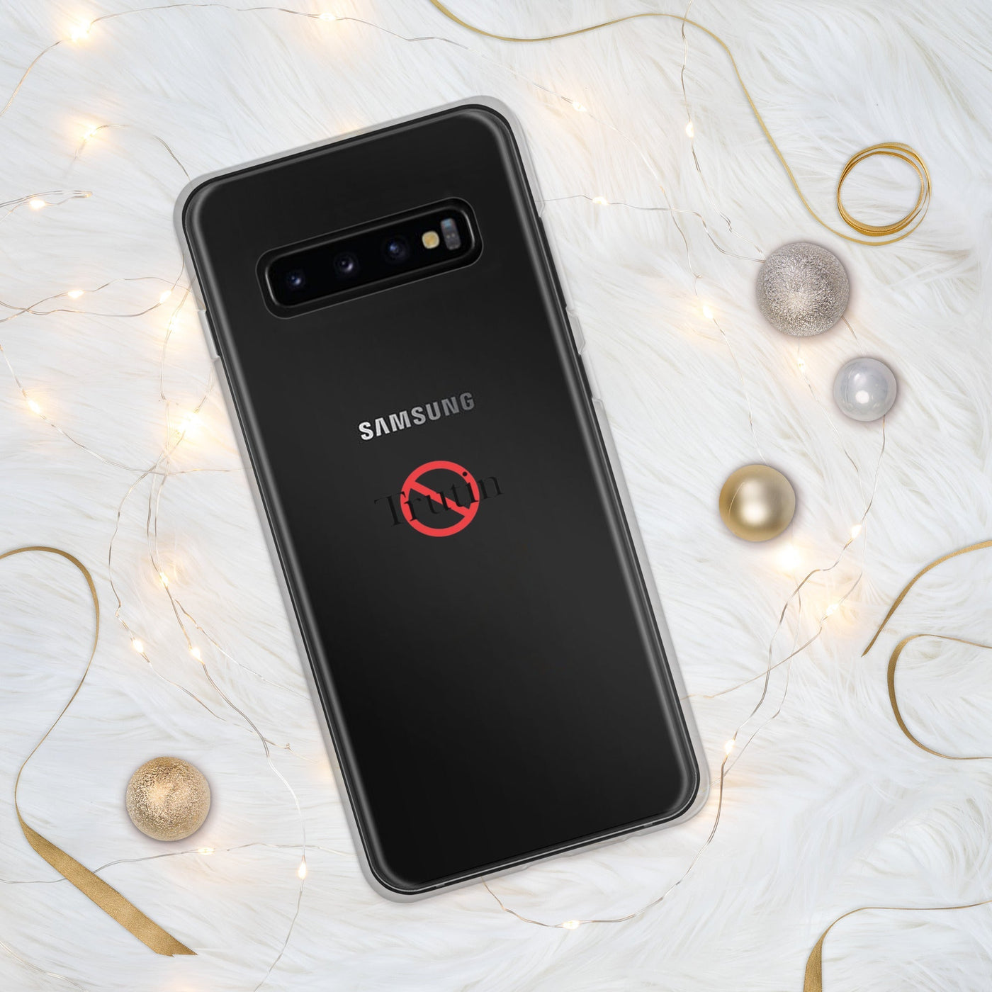 Clear Case for Samsung“ Trutin & Trusk phone case (multiple colors available) from Detour.Store”