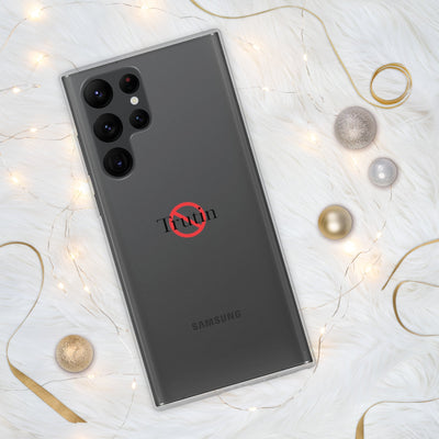 Clear Case for Samsung“ Trutin & Trusk phone case (multiple colors available) from Detour.Store”