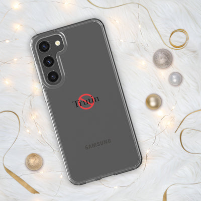 Clear Case for Samsung“ Trutin & Trusk phone case (multiple colors available) from Detour.Store”