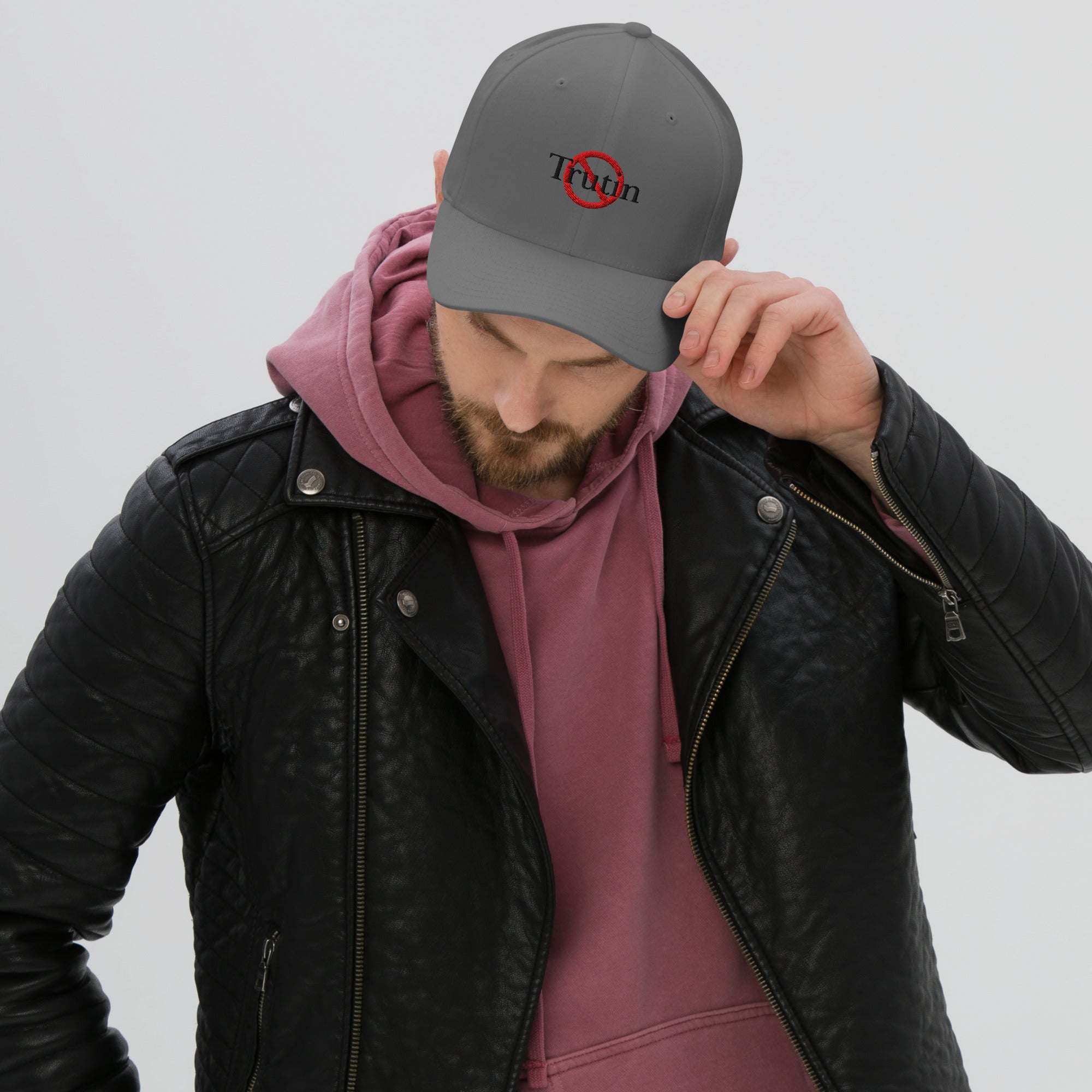 Trutin structured twill cap with embroidered logo – multiple colors – DETOUR.STORE