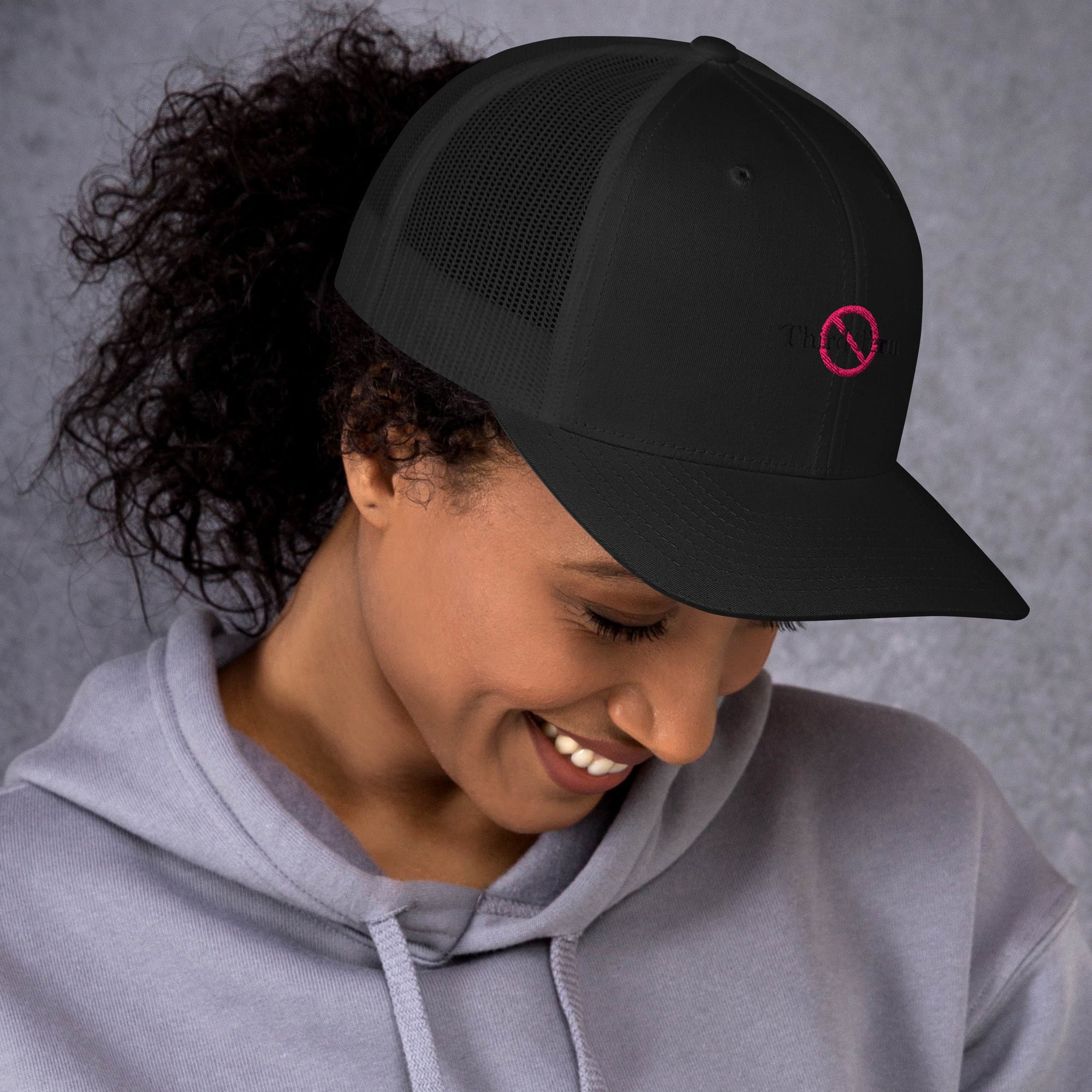 Third Term trucker cap with embroidered logo – multiple colors – DETOUR.STORE