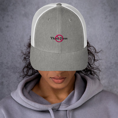 Third Term trucker cap with embroidered logo – multiple colors – DETOUR.STORE