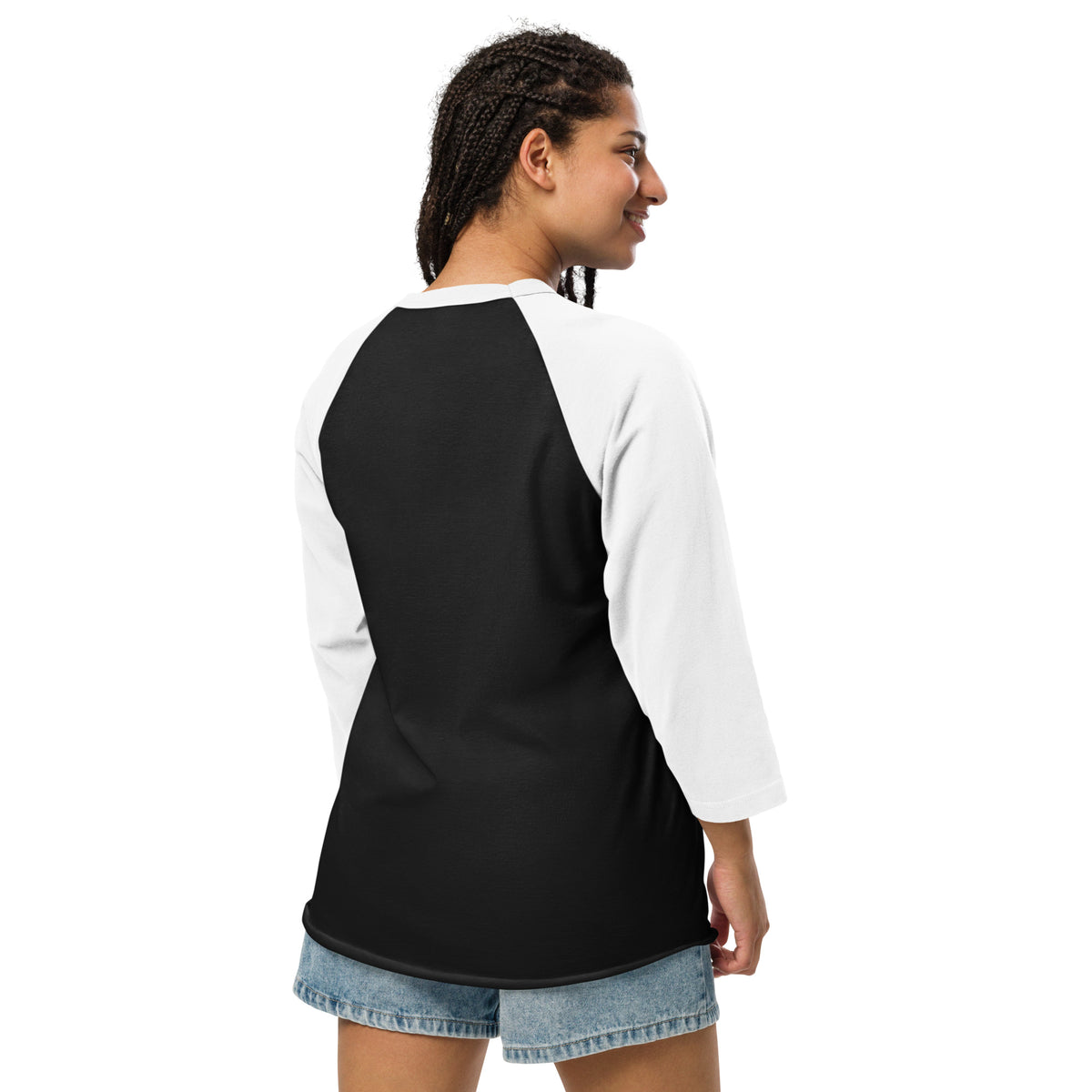 Creep State 3/4 sleeve raglan shirt with printed logo – multiple colors – DETOUR.STORE
