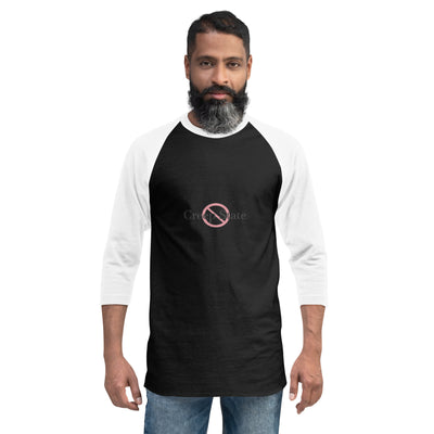 Creep State 3/4 sleeve raglan shirt with printed logo – multiple colors – DETOUR.STORE