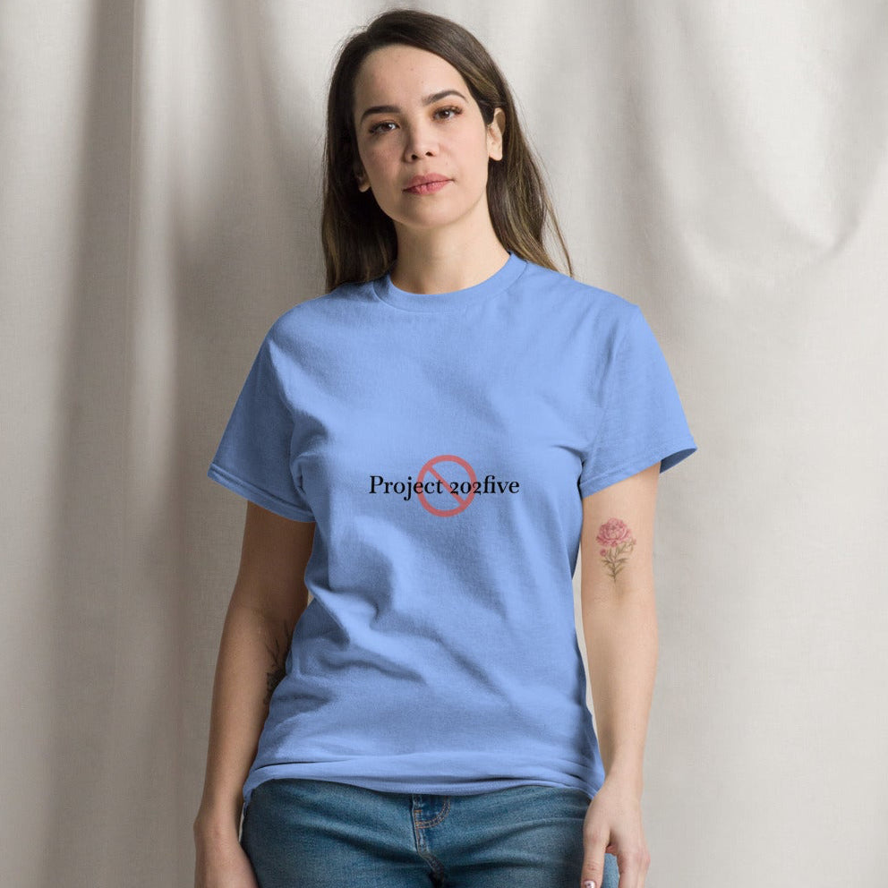 Project 202five unisex classic tee with printed logo – multiple colors – DETOUR.STORE”
