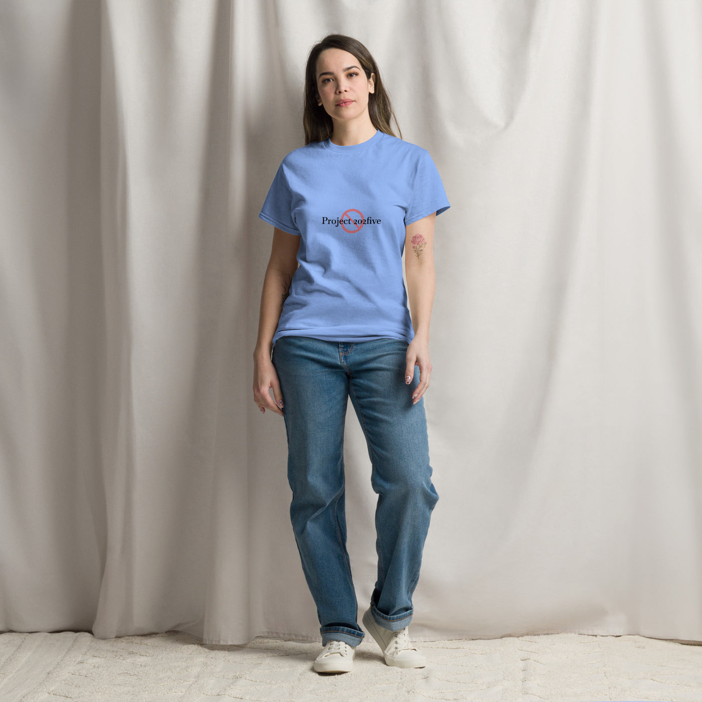 Project 202five unisex classic tee with printed logo – multiple colors – DETOUR.STORE”