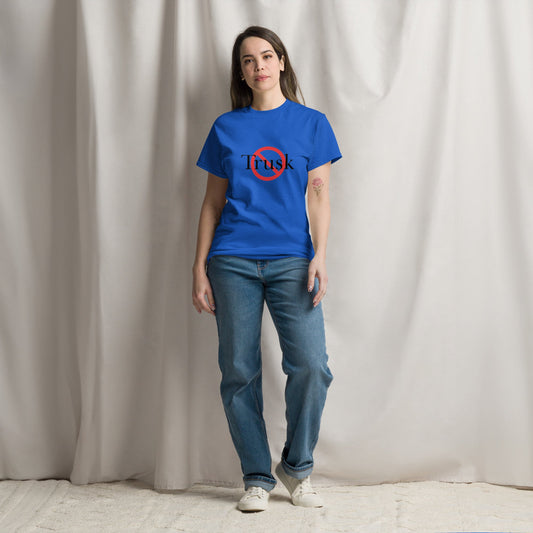 Trusk x Trutin Classic Tee Anti-Billionaire Parody Shirt Classic Fit