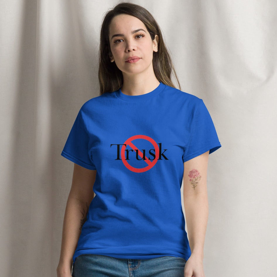 Trusk unisex classic tee with printed logo – multiple colors – DETOUR.STORE