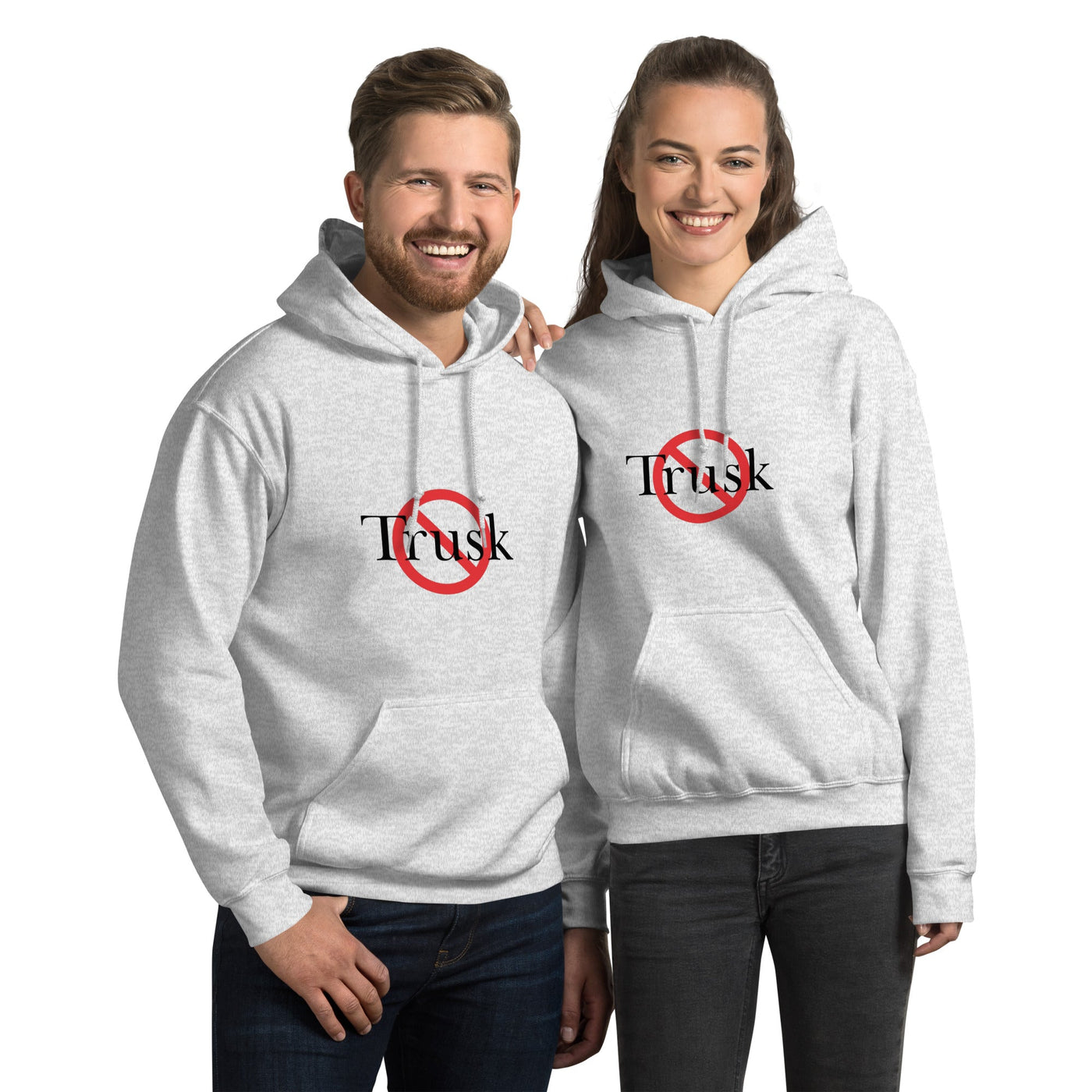 Trusk unisex hoodie with printed logo – multiple colors – DETOUR.STORE