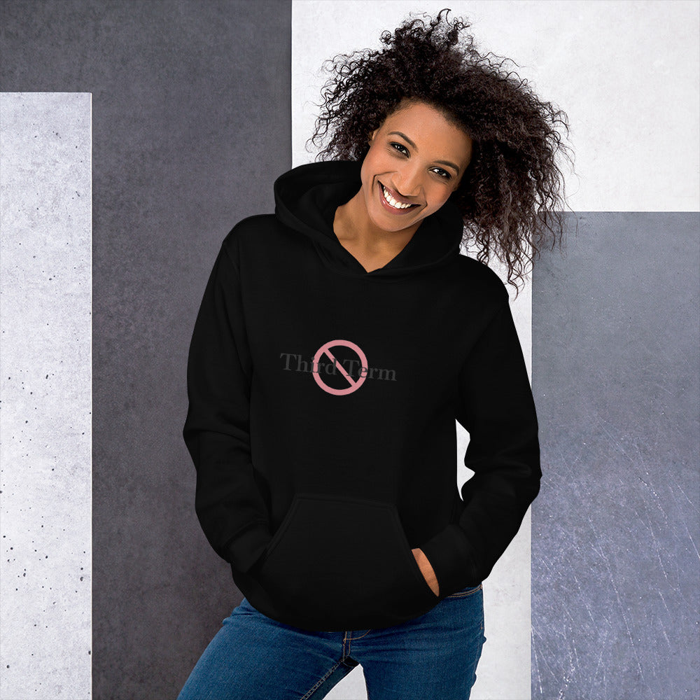 Third Term unisex hoodie with printed logo – multiple colors – DETOUR.STORE