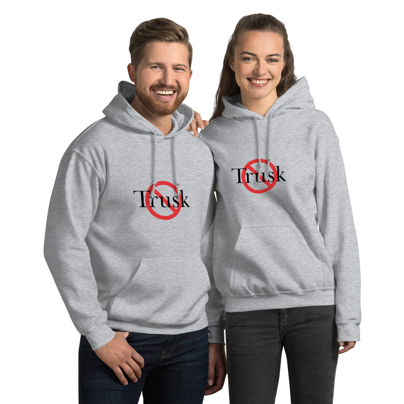 Trusk unisex hoodie with printed logo – multiple colors – DETOUR.STORE