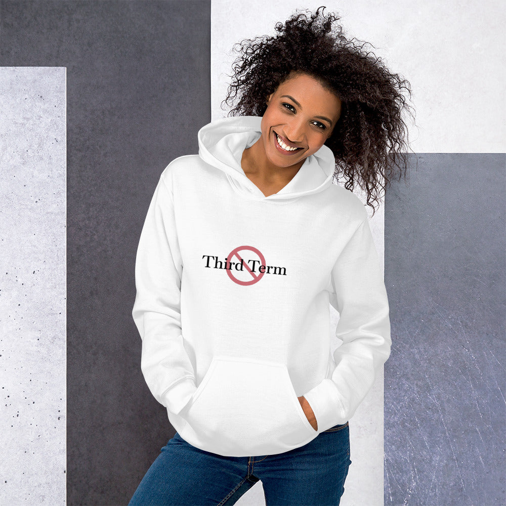 Third Term unisex hoodie with printed logo – multiple colors – DETOUR.STORE