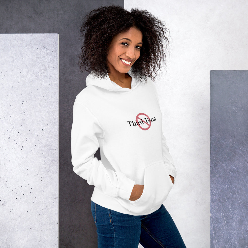 Third Term unisex hoodie with printed logo – multiple colors – DETOUR.STORE