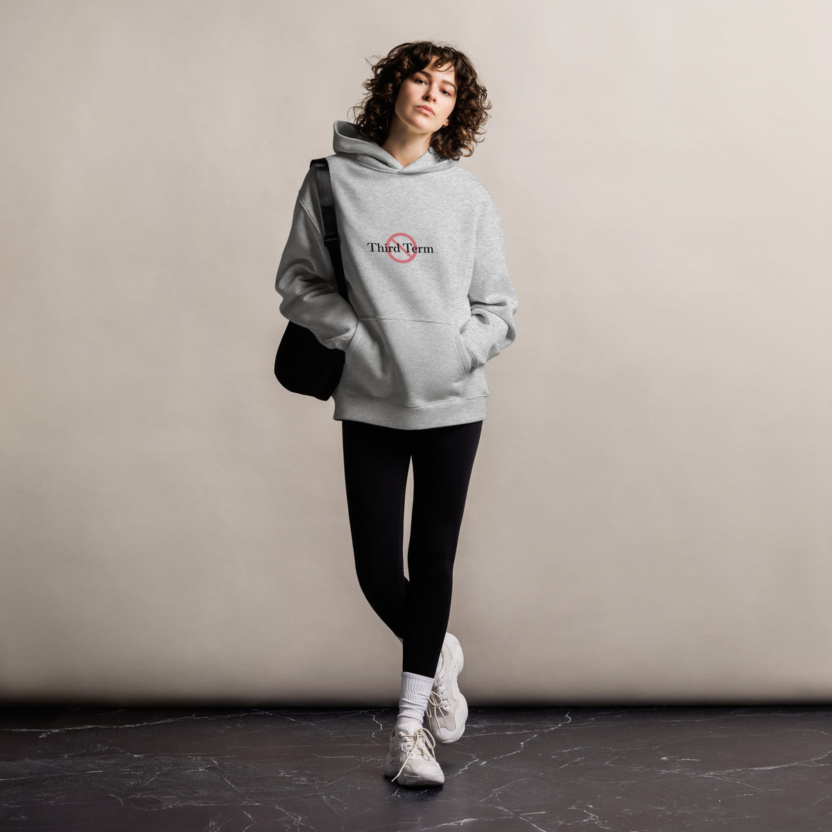 Third Term unisex oversized hoodie with printed logo – multiple colors – DETOUR.STORE