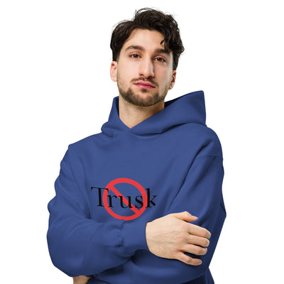 Trusk unisex oversized hoodie with printed logo – multiple colors – DETOUR.STORE