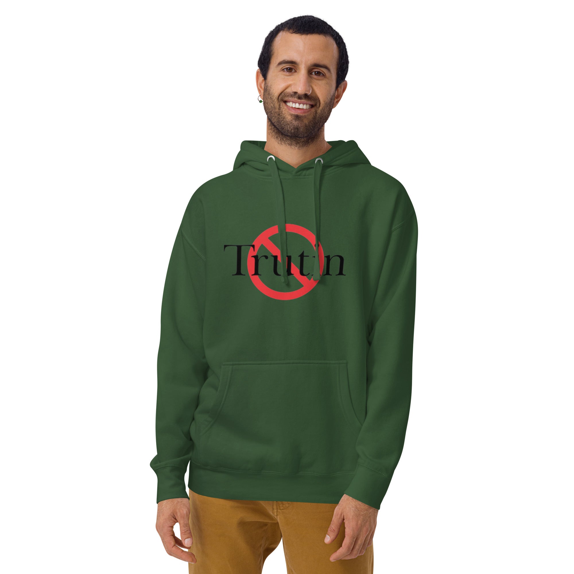 Trutin unisex hoodie with printed logo – multiple colors – DETOUR.STORE
