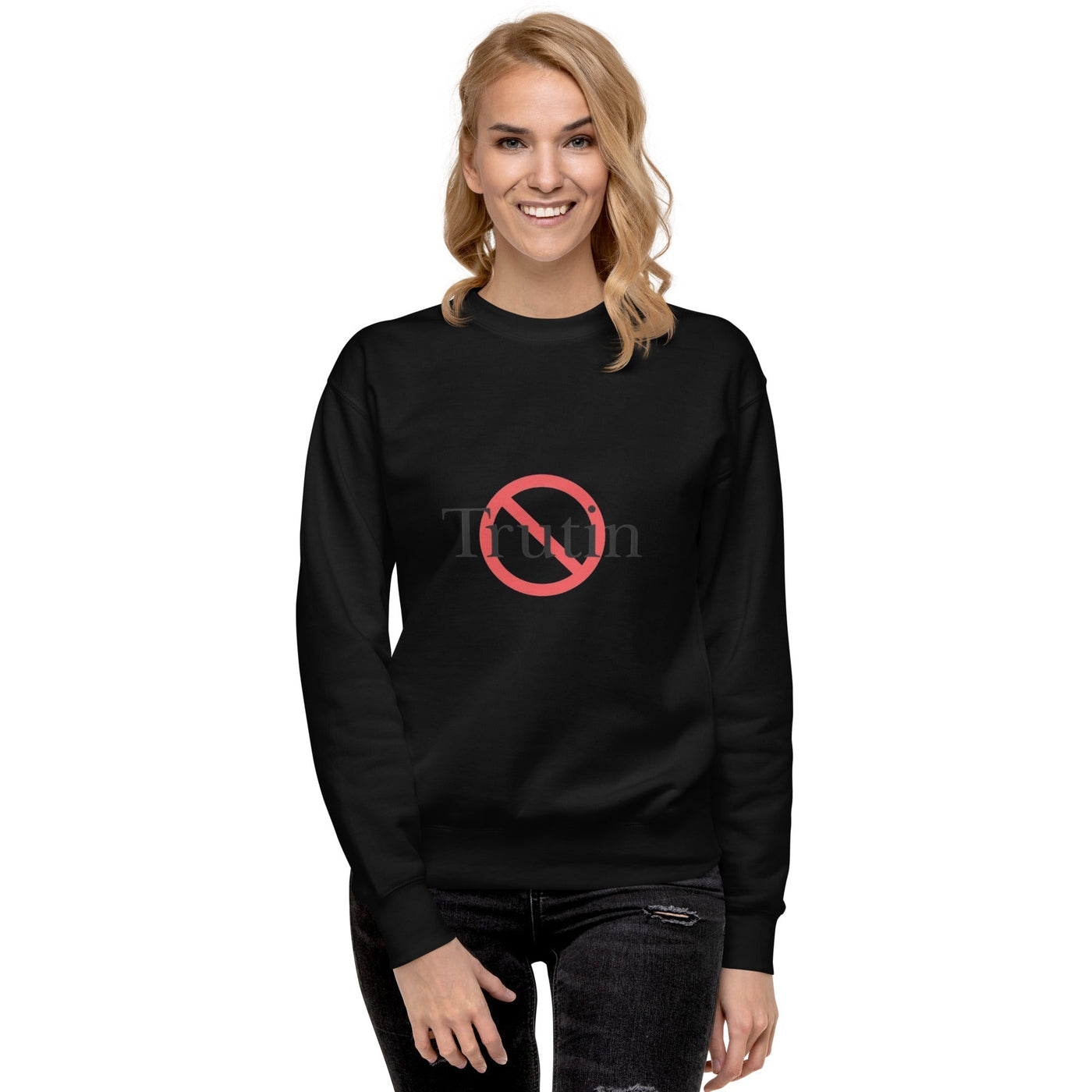 Trutin unisex premium sweatshirt with printed logo – multiple colors – DETOUR.STORE
