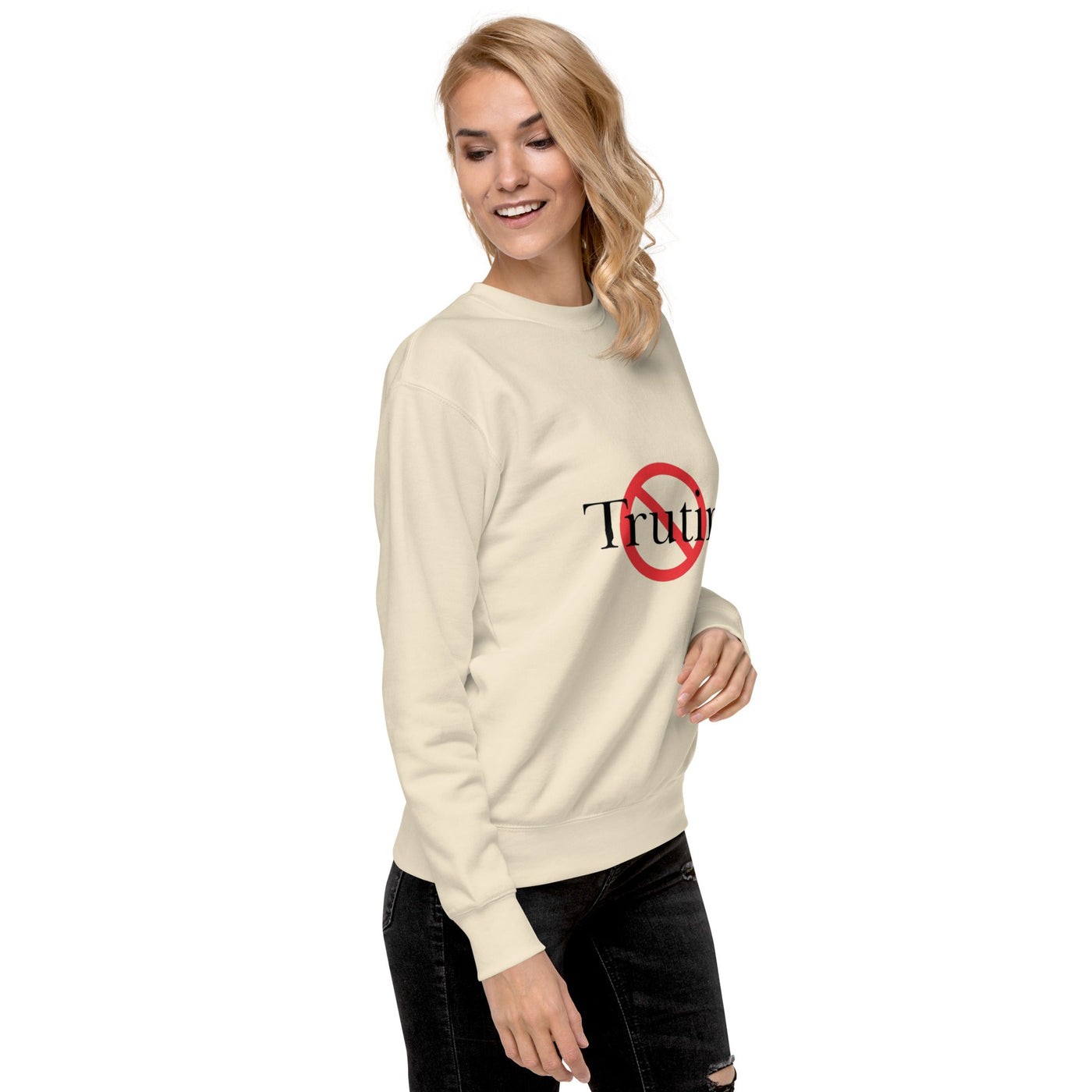 Trutin unisex premium sweatshirt with printed logo – multiple colors – DETOUR.STORE
