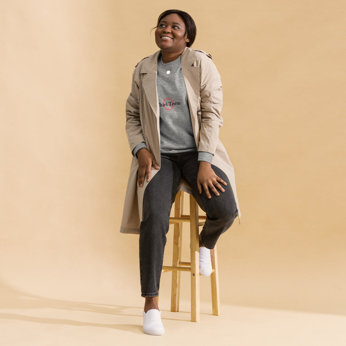 Third Term unisex premium sweatshirt with printed logo – multiple colors – DETOUR.STORE
