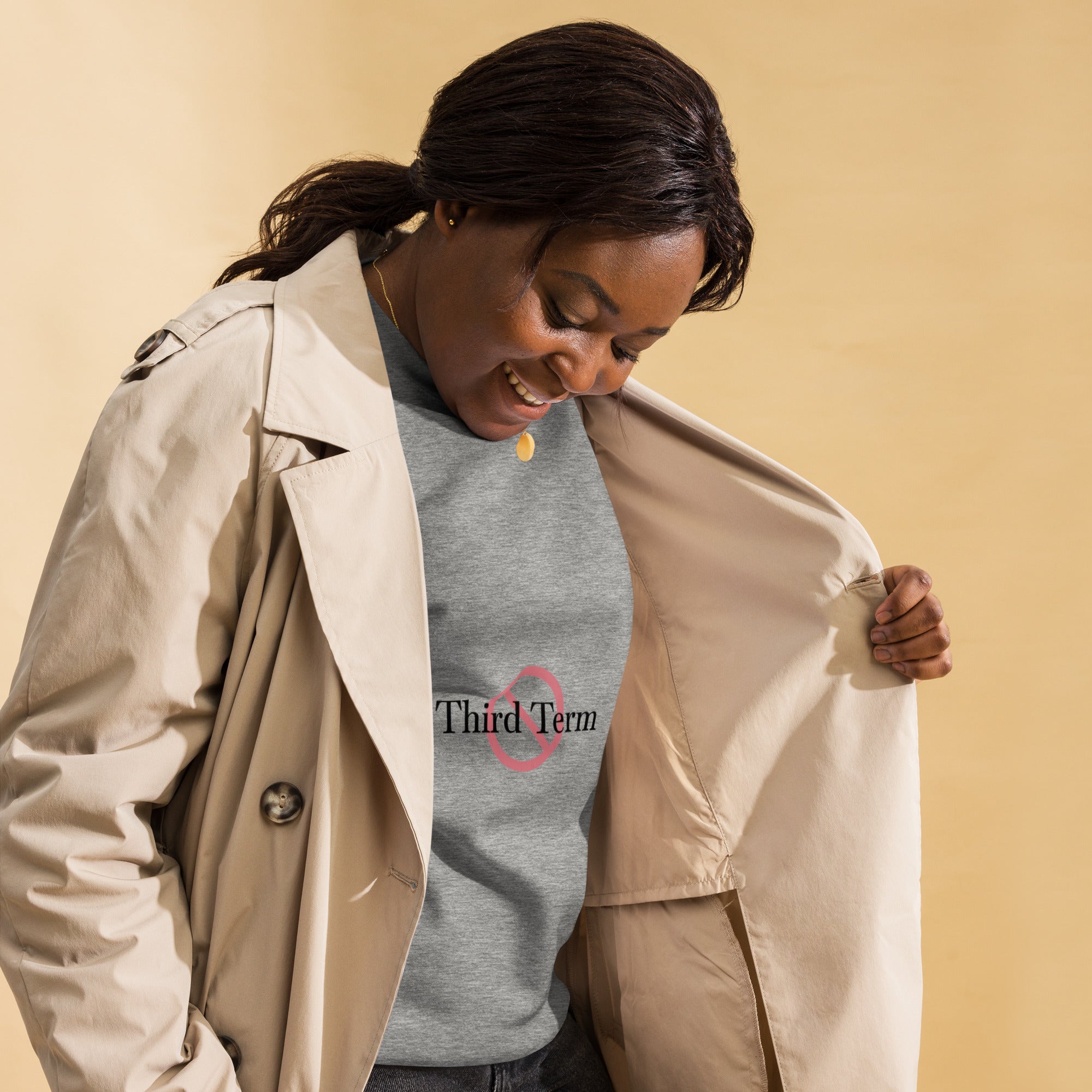 Third Term unisex premium sweatshirt with printed logo – multiple colors – DETOUR.STORE